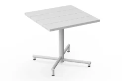 Fred's Square Bistreau Petite table de jardin carrée, 80x80x76 cm