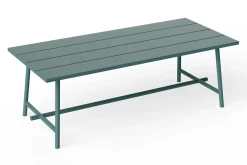 Fred's Table Table de jardin, vert, 220x100x76 cm