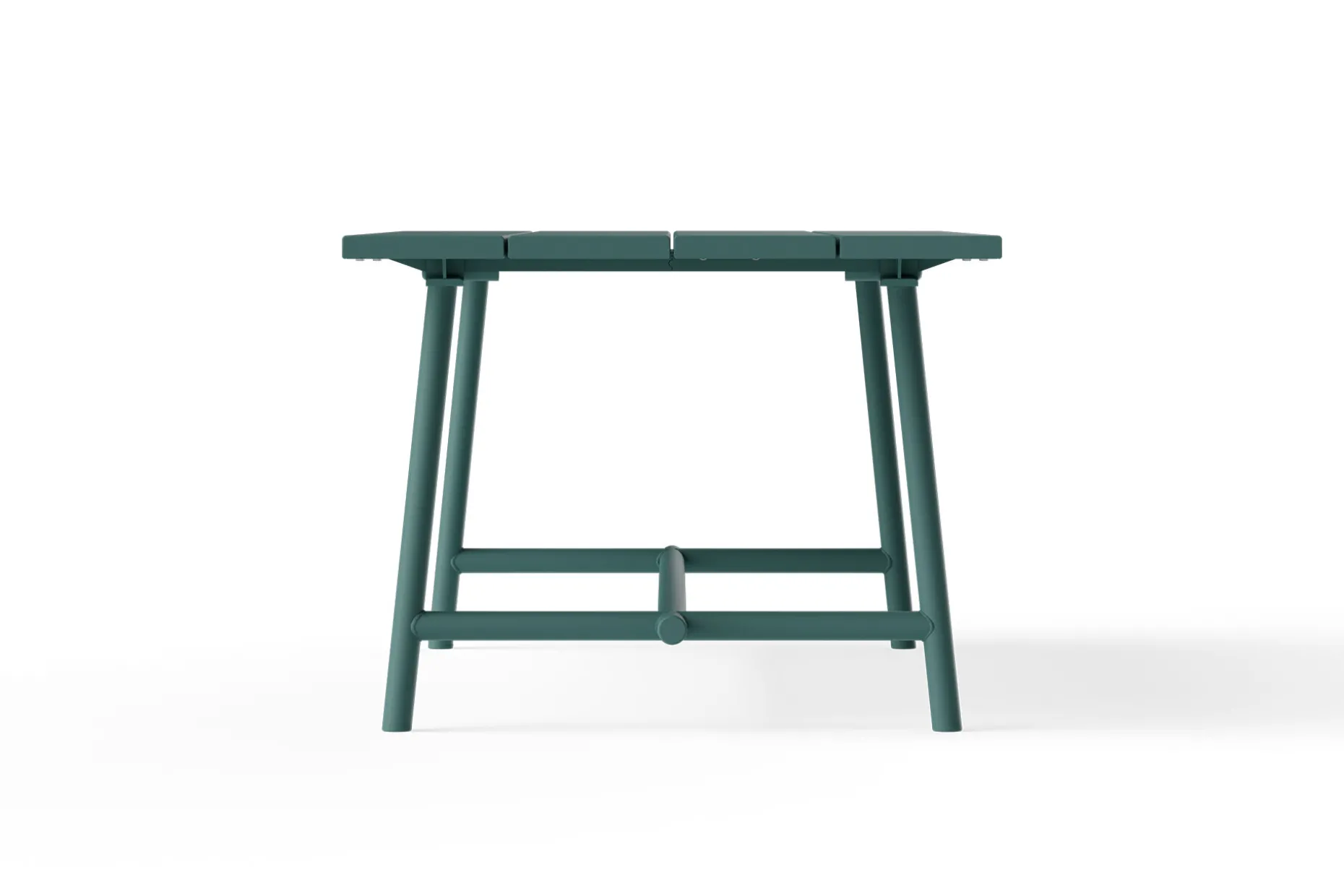 Fred's Table Table de jardin, vert, 220x100x76 cm