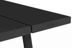 Fred's Table Table de jardin, black, 220x100x76 cm