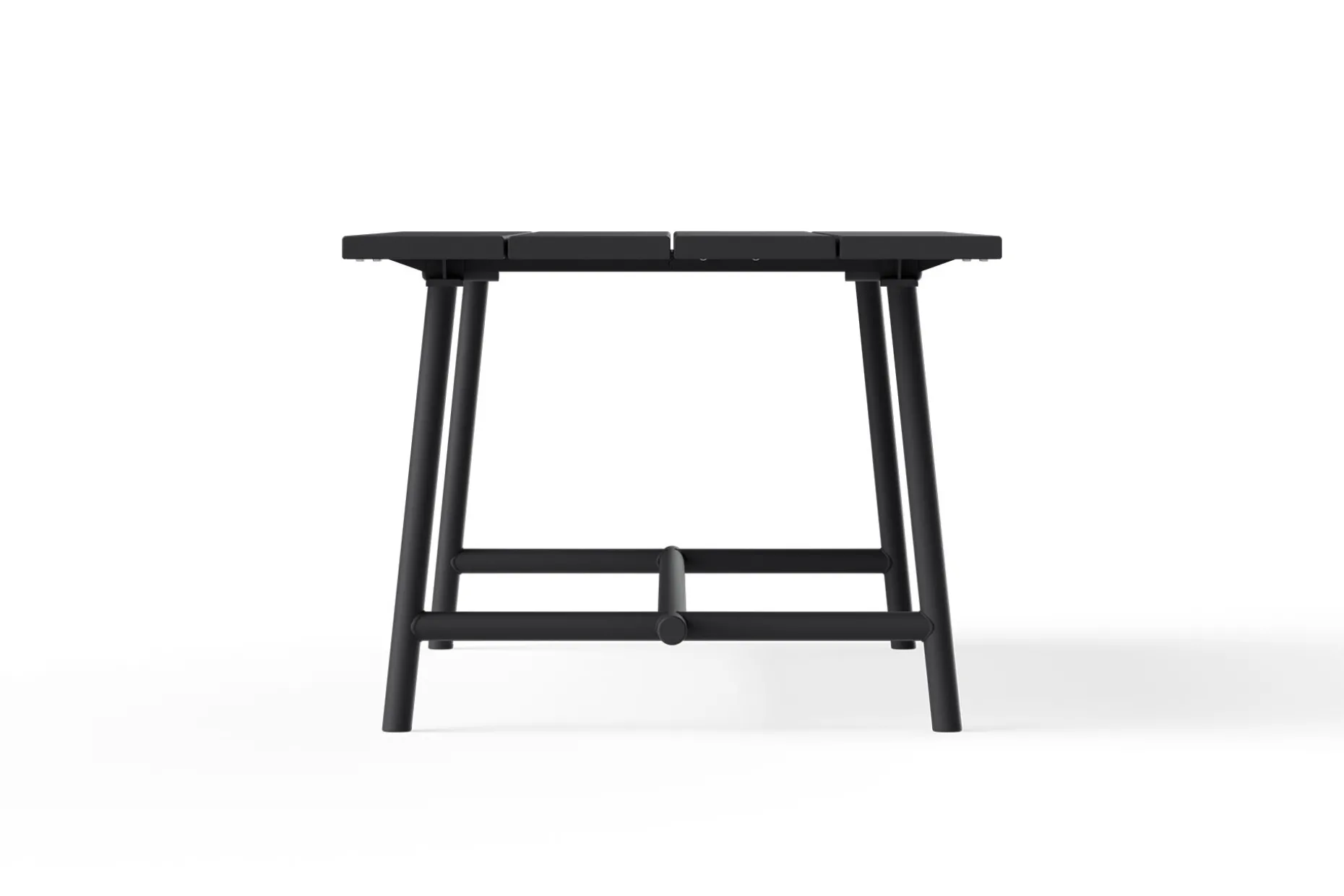 Fred's Table Table de jardin, black, 220x100x76 cm