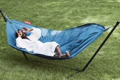 Headdemock Jeans Light Blue Hamac avec support, 270x138x110 cm