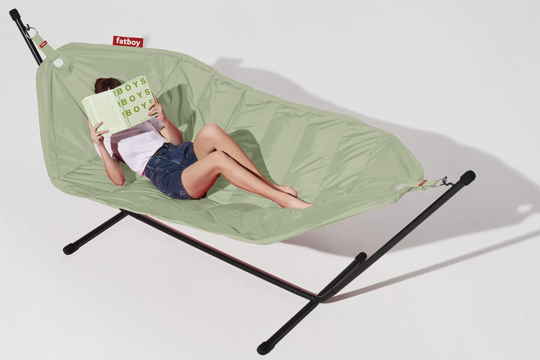 Headdemock Seagrass Hamac avec support, 270x138x110 cm