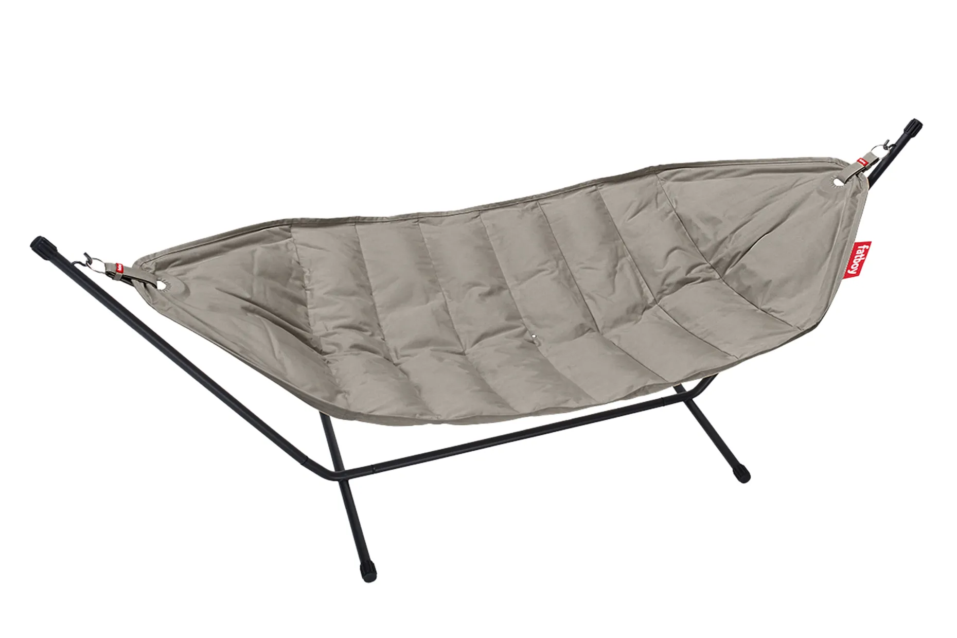 Headdemock Superb Grey Taupe Hamac avec support, 270x138x110 cm