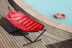 Headdemock Superb Red Hamac avec support, 270x138x110 cm