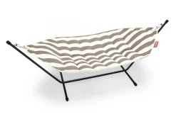 Headdemock Superb Stripe Cacao Hamac avec support, 270x138x110 cm