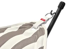 Headdemock Superb Stripe Cacao Hamac avec support, 270x138x110 cm