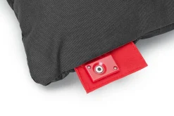 Hotspot Pillow Quadro Coussin chauffant, gris, 45x45x17.5 cm