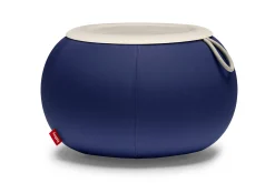 Humpty Outdoor Tables basses d'extérieur, bleu, 65x65x35 cm