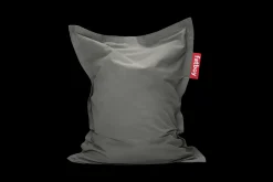 Junior Canvas Pouf pour enfant, gris, 100x130 cm