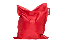 Junior Pouf pour enfant, rouge, 100x130 cm