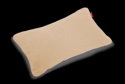 King Pillow Cord Coussin décoratif, beige, 66x40 cm