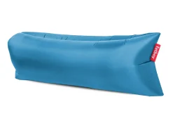 Lamzac 3.0 Pouf gonflable, bleu, 185x83x50 cm