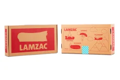 Lamzac 3.0 Pouf gonflable, blanc, 185x83x50 cm