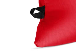 Lamzac 3.0 Pouf gonflable, rouge, 185x83x50 cm