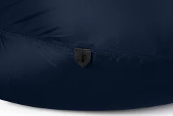 Lamzac L Pouf gonflable, bleu, 190x105x45 cm