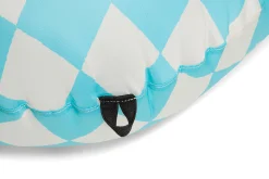 Lamzac L Pouf gonflable, blanc, 190x105x45 cm