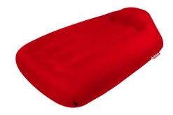 Lamzac L Pouf gonflable, rouge, 190x105x45 cm