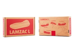 Lamzac L Pouf gonflable, rouge, 190x105x45 cm