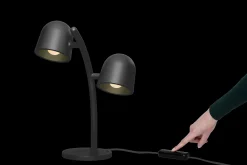 Little Lebow Lampe de table dimmable, black, 17x29.2x42 cm