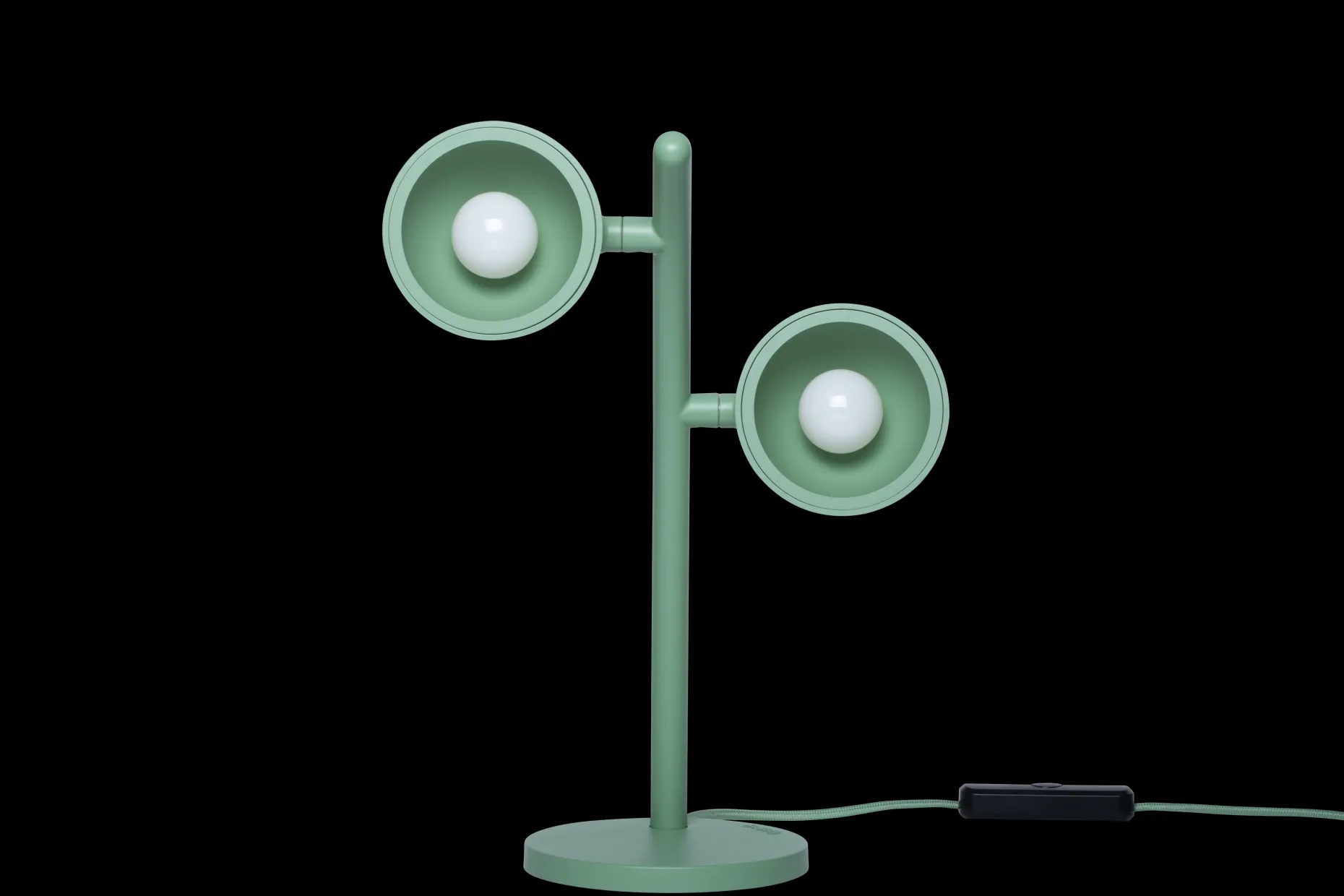 Little Lebow Lampe de table dimmable, vert, 17x29.2x42 cm