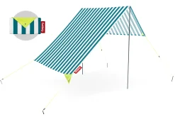 Miasun Tente de plage portable, vert, 330x190x140 cm