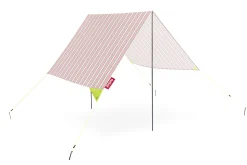 Miasun Tente de plage portable, blanc, 330x190x140 cm