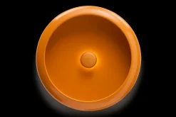 Oloha Large Applique murale, orange, 37.5x37.5x8.2 cm