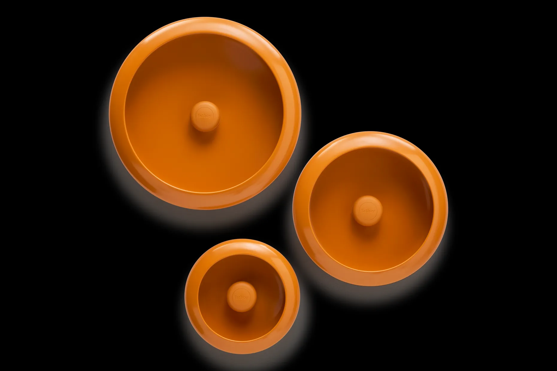 Oloha Trio Ensemble d’appliques, orange,cm