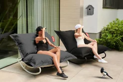 Original Outdoor Pouf d'extérieur, gris, 134x180 cm