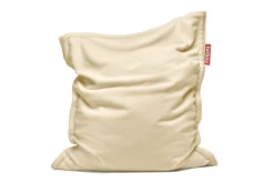 Original Slim Teddy Pouf teddy, beige, 155x120 cm