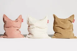 Original Slim Teddy Pouf teddy, rose, 155x120 cm