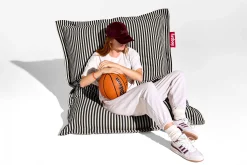 Original Slim Terry Pouf en éponge, beige, 120x155 cm
