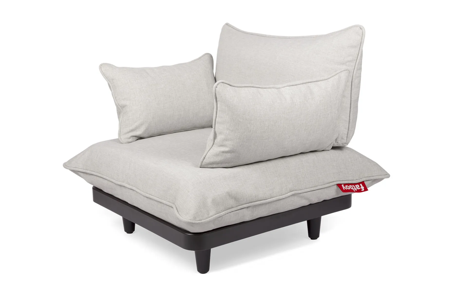 Paletti Armrest Set Paletti accoudoirs, gris, 69x40 cm