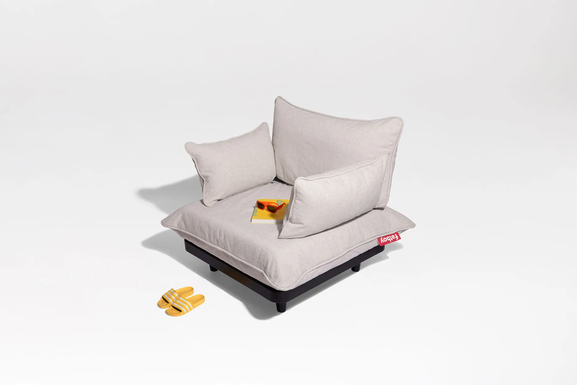 Paletti Armrest Set Paletti accoudoirs, gris, 69x40 cm