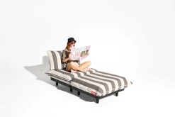 Paletti Daybed Fauteuil lounge d’extérieur modulaire, 190x100x90 cm