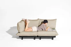 Paletti Daybed Royal Fauteuil lounge d’extérieur modulaire, 190x100x90 cm