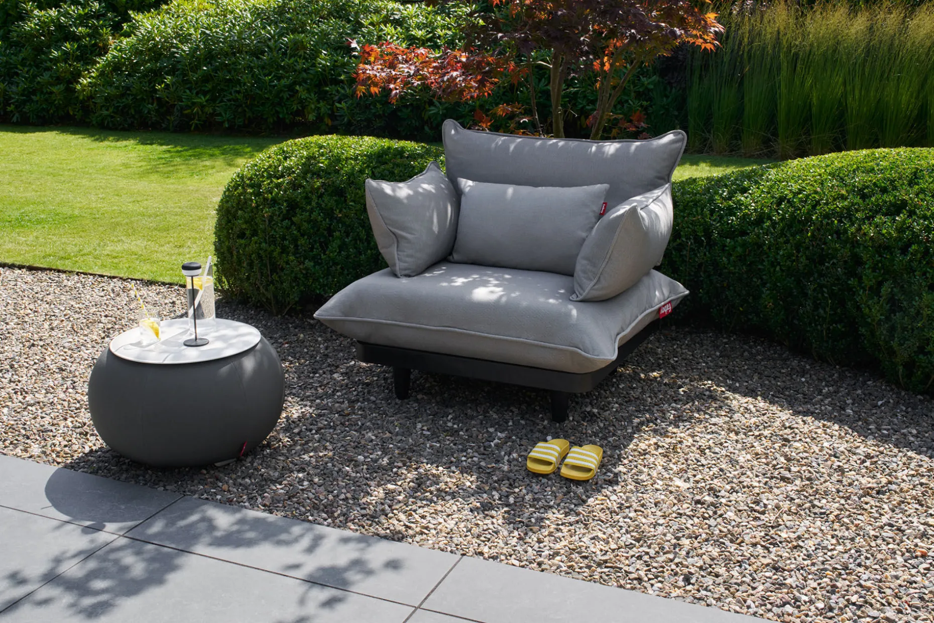 Paletti Daybed Royal Fauteuil lounge d’extérieur modulaire, 190x100x90 cm