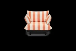 Paletti Lounge Chair Fauteuil lounge modulaire d’extérieur, 100x100x90 cm