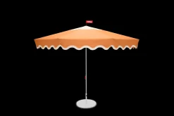 Pensol + Base Light Grey Parasol avec pied, 350x350x280 cm