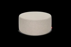 Pfffh Boucle Pouf, beige, 90x90x40 cm