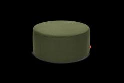 Pfffh Boucle Pouf, vert, 90x90x40 cm