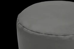 Point Canvas Pouf d’intérieur, gris, 50x50x35 cm