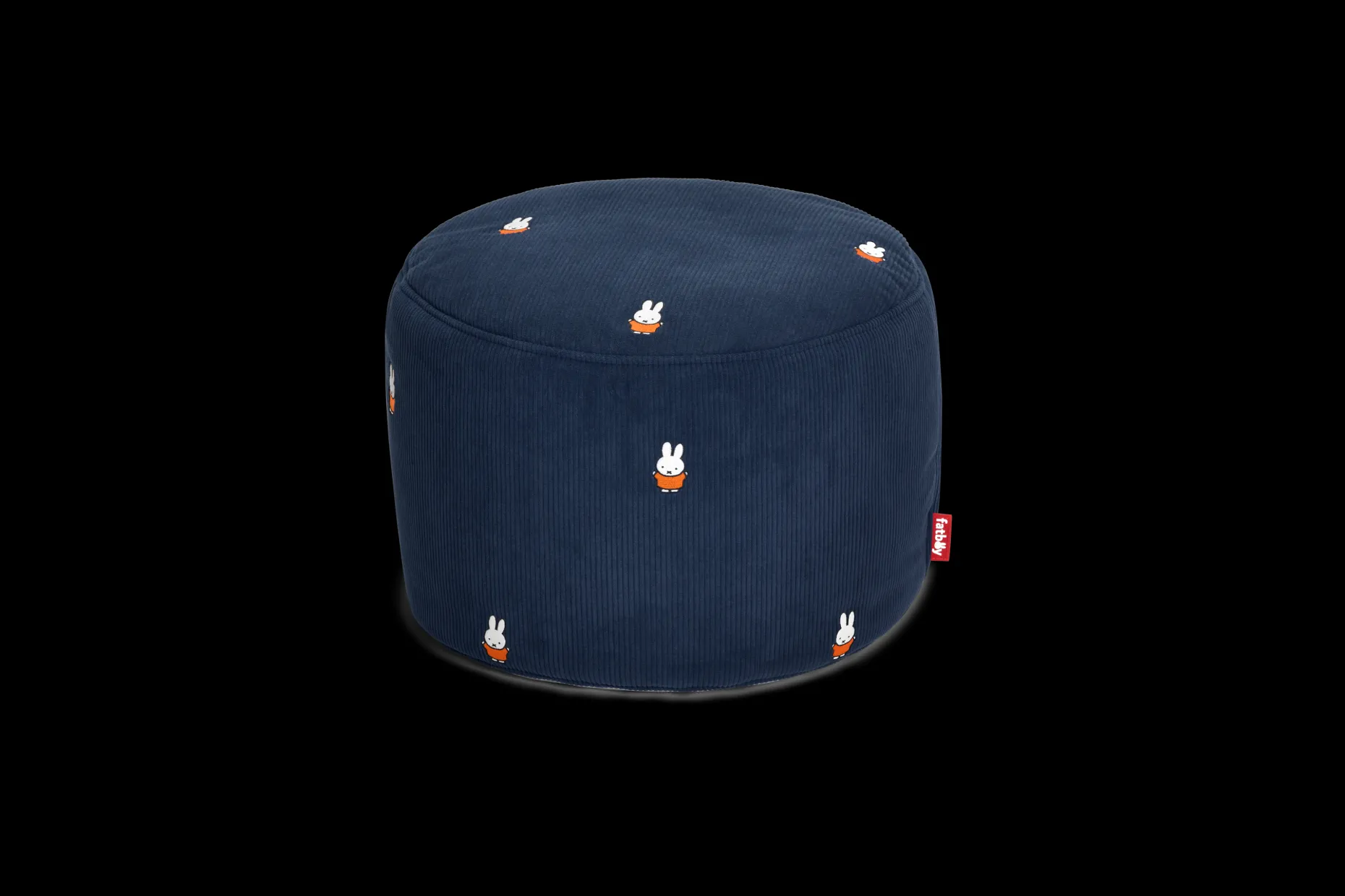 Point Cord X Miffy Pouf Miffy, 50x50x35 cm