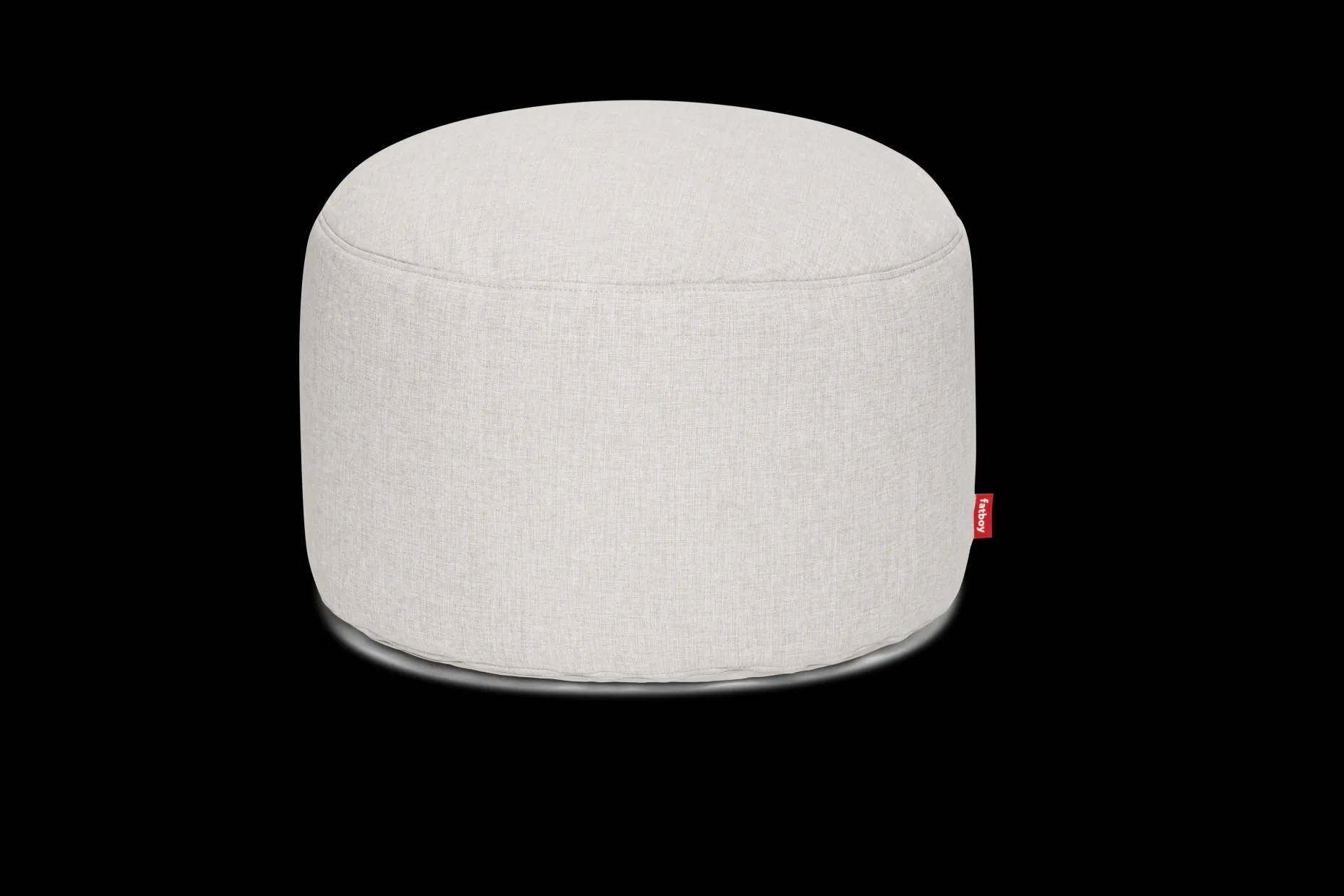 Point Large Outdoor Pouf de grande taille - peut être utilisé à l’extérieur, gris, 70x70x40 cm