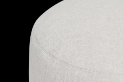 Point Large Outdoor Pouf de grande taille - peut être utilisé à l’extérieur, gris, 70x70x40 cm
