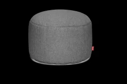 Point Large Outdoor Pouf de grande taille - peut être utilisé à l’extérieur, gris, 70x70x40 cm