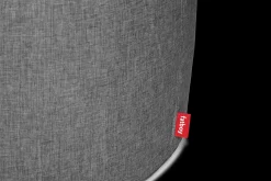Point Large Outdoor Pouf de grande taille - peut être utilisé à l’extérieur, gris, 70x70x40 cm