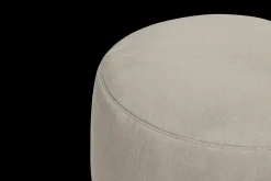 Point Large Outdoor Pouf de grande taille - peut être utilisé à l’extérieur, gris, 70x70x40 cm