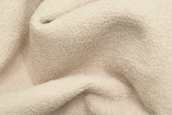 Point Large Sherpa Grand pouf d’intérieur, beige, 70x70x40 cm